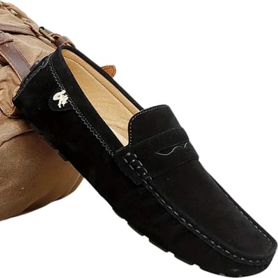 Bovista Loafers Dames - Met Hak - Damesschoenen - Instappers - Zwart - Maat 35.5