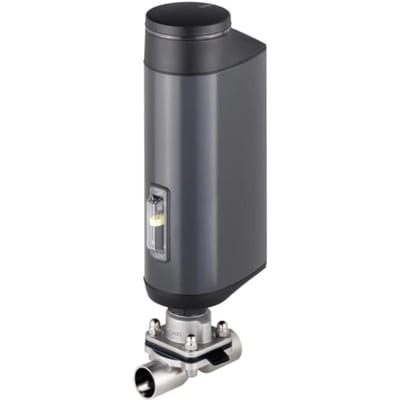 Laseind DN 8 Open/Dicht NC RVS Elektrische Membraanafsluiter - 3323 - 362261