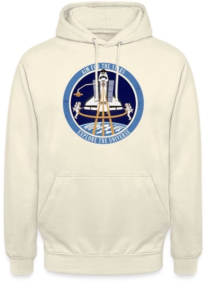 NASA Aim For The Stars Hoodie Unisex