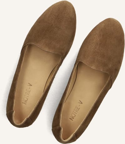 Notre-V 11869 Loafers Dames - Instappers - Bruin - Maat 39