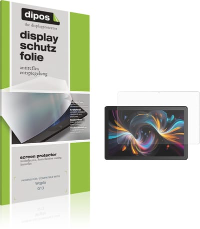 dipos – 2x Matte Beschermfolie geschikt voor Wqplo G13 | Krasbestendige & antireflecterende Screenprotector Ultra-Thin