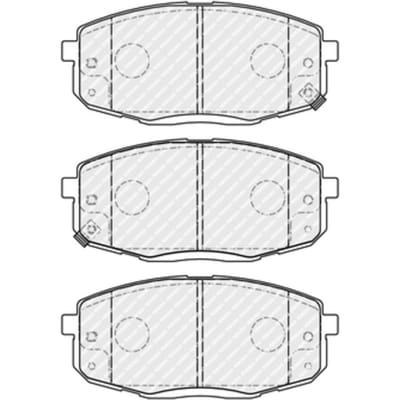 Remblokset FERODO FDB4985, voor