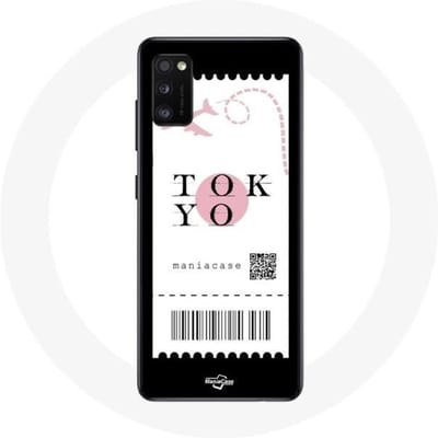 Samsung Galaxy A41 hoesje Tokyo Japan vliegticket