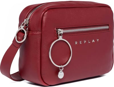 REPLAY Schoudertas Crossbody Bag DK Carmine Rood