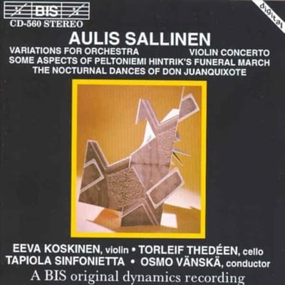 Torleif Thedéen, Eeva Koskinen, Tapiola Sinfonietta, Osmo Vänskä - Sallinen: Variations For Orchestra (CD)