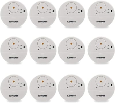 Raamalarm - Beveiligingssensor - Inbraakpreventie - Luid 100dB alarm - 7x7cm