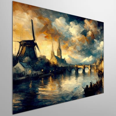 Kunstprint | Wanddecoratie | Dibond | 30 × 30 cm