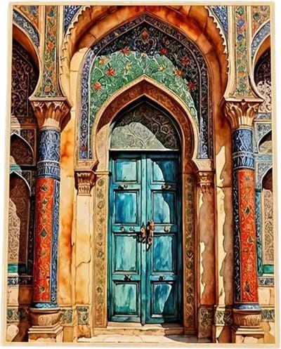 Untamed - Paint by numbers – schilderen op nummer – DIY decoratie - Reizen - The Secret Door