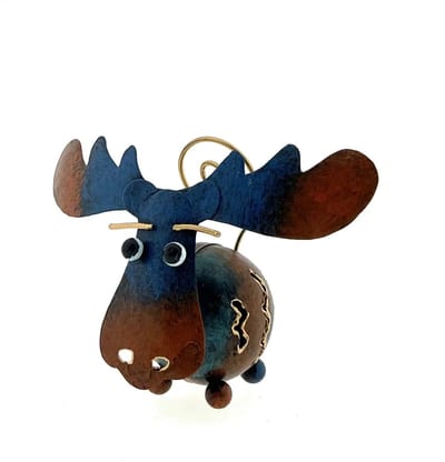 Kaart of foto houder - Metalen eland Deborah