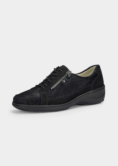 Lage schoenen met rits - zwart - Gr. 36 van Goldner Fashion