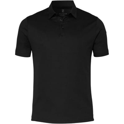 Desoto Polo Essential Uni Color Kent Collar Zwart / male
