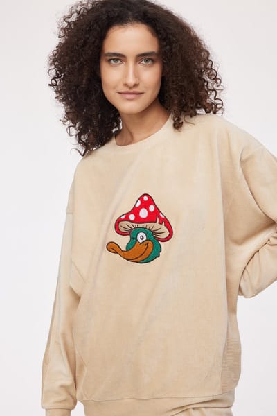 Pyjama meisjes woody vlindermouw duck