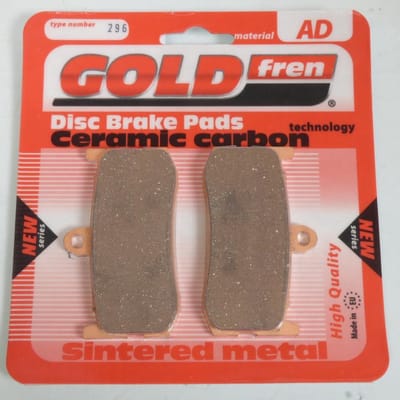 Plaquette de frein Gold Fren pour Moto Triumph 675 Street Triple Rx 2015 à 2016 AVD Neuf