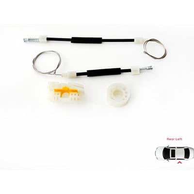 BWR5375 Kit de réparation de lève-vitre électrique Porte arrière gauche pour Seat Leon MK2 1P 1P1 2005-2012 5 Portes HB 1P0839461A