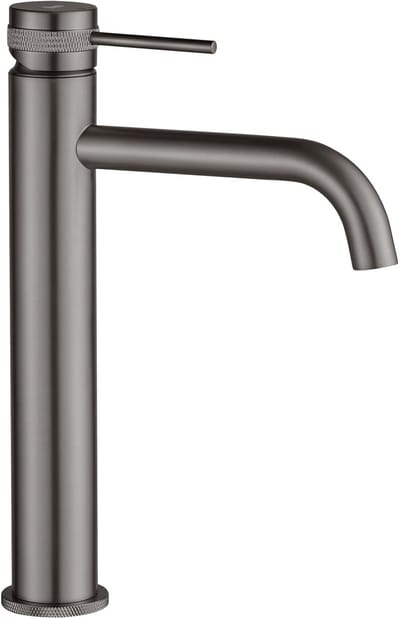 Rea - Lungo Grip High - Wastafelkraan - Grijs - 9,5X5X28Cm