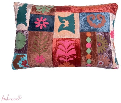 Imbarro Fashion & Home Kussen Malou 40 x 60 cm 100% Katoen Velvet