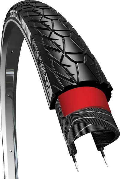 Buitenband CST Sensamo Classic Allround 28 x 1 ½/ 40-635mm - zwart met reflectie