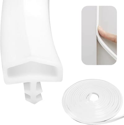 Zelfklevende deurafdichting en rubberen afdichtingstape voor ramen en schuifdeuren, geluidsisolatie 12 mm x 15 m