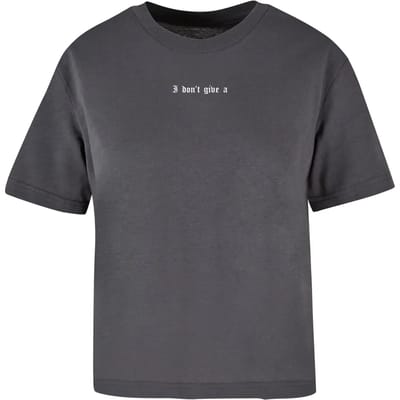 Dames-T-shirt Miss Tee I Don't Give A F