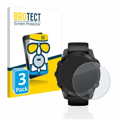 BROTECT - Screenprotector voor Garmin Epix Pro (Gen 2) (47 mm) - Folie Beschermfolie Beschermglas matte 3 Stuks
