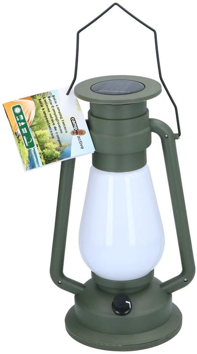 Solar kampeerlamp - LED verlichting - Campinglamp - Tentlamp - Tentverlichting - Op zonne-energie - Groen