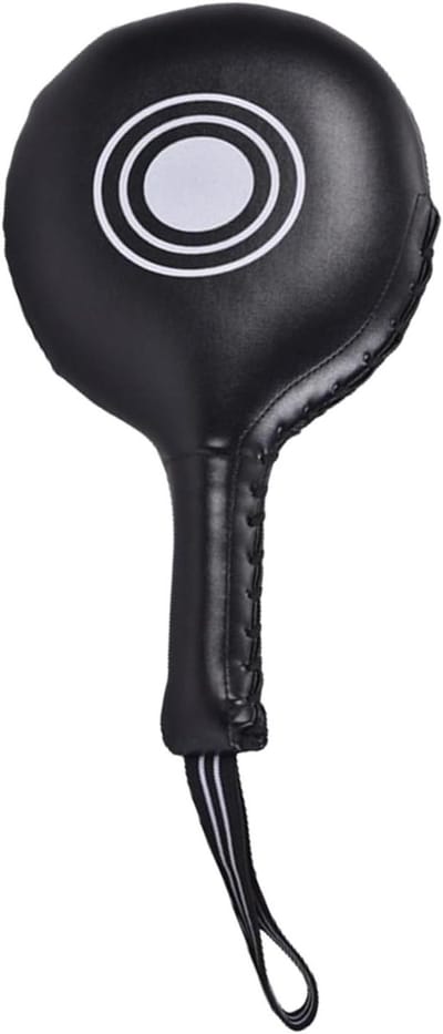 Trainingskussen Vechtsport - Kickboks pads - Techniek Verbeteren - Verhoogt Snelheid - 38 x 20.5 cm - Zwart