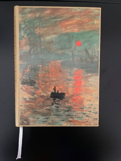 Hardcover Notitieboek 'Zonsopgang' Claude Monet