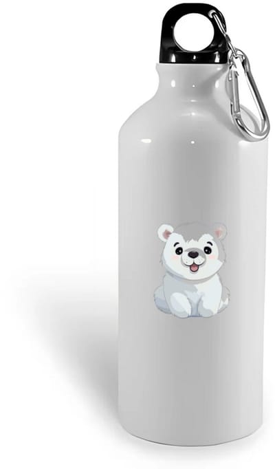 Hacebo® - Ijsberen waterfles - Beer - Dieren liefhebbers - Dieren - beren - teddybeer - water fles - 400ML