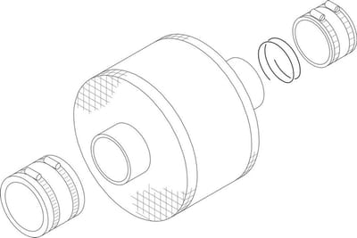 BOSCH Uitlaatgassendemper DN130 kpl, 8718584389