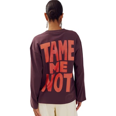 Harper & Yve T-shirt Elana Ls Aw6y502 635 Huckleberry Dames Maat - XS