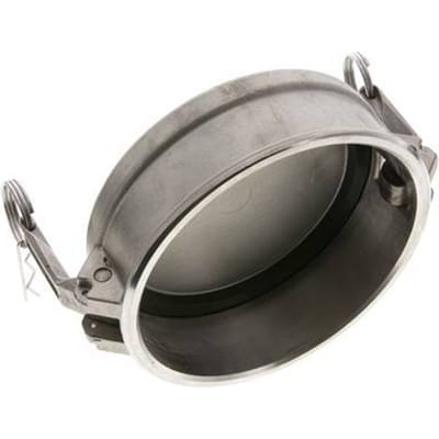 Camlock DN 120 (5'') Koppeling RvsEnd Cap Type DC MIL-C-27487