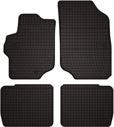 Wielganizator SolidPRO Serie - Rubberen Automatten - Citroen C-Elysee - Zwart - Op Maat Gemaakt