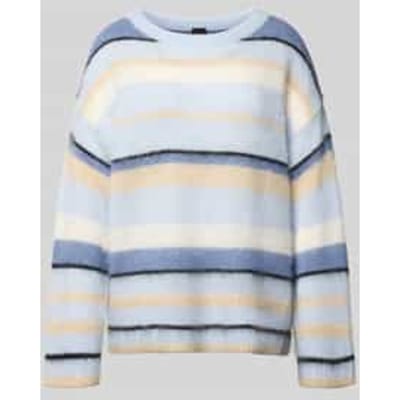 Oversized gebreide pullover met mix van wol en alpaca model 'C_FOSSET'