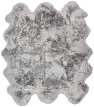 Natures Collection - Premium 6 dubbele Nieuw- Zeelandse schapenvacht - Langharig - Kleed 180x162 cm
