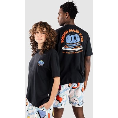 The Dudes Tomato Salad Days Classic Standard T-Shirt zwart