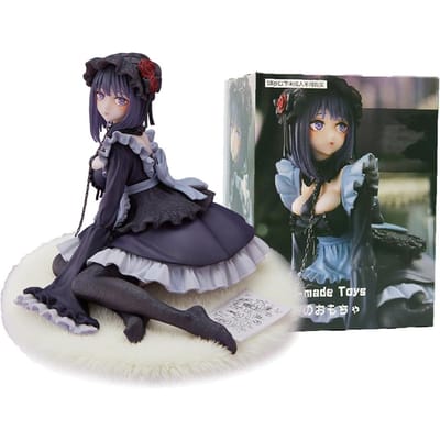 2 Types My Dress-Up Darling Figurine Anime Tenue de Maid Noire Kitagawa Marin Figurine d'Action Shizuku Kuroe Figurine Modèle de Collection