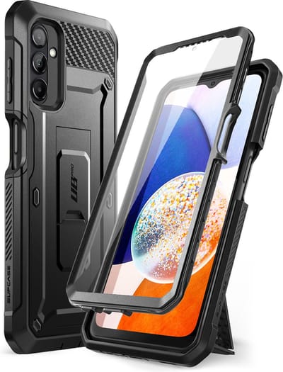 Supcase i-Blason Unicorn Beetle Pro Case voor Samsung Galaxy A14 4G/5G - Zwart