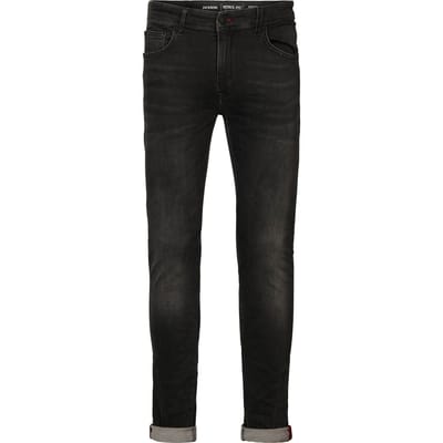 Petrol Industries Heren Slim Fit Jeans Jackson - Stretch Denim Broeken - Essentials Collection - Spijkerbroek Heren - Katoen - 5 Zakken - Zwart - Maat W28L30