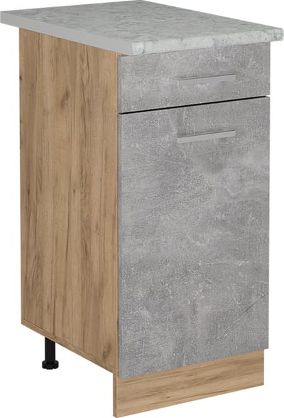 Vicco R-Line Keukenonderkast – 40 cm WB Marmer Beton