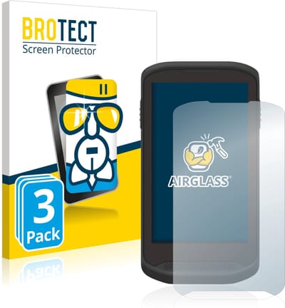 Screenprotector 3 Stuks voor Zebra TC25 / TC20 Touch Beschermglas transparant