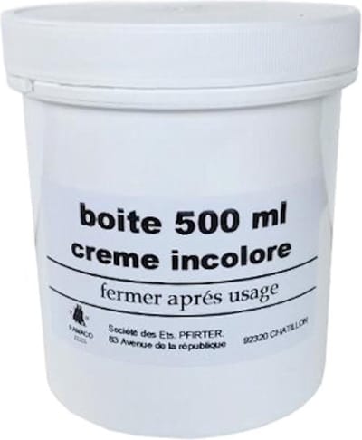 Famaco cream polish 500ml kleurloos. Transparante creme de beaute - Beauty Cream verzorgt het leder, hersteld de kleur en zorgt voor langdurige glans.