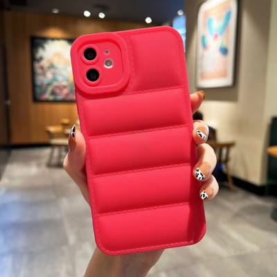 Luxe Stevige Donsjas Schokbestendige Telefoonhoes Voor iPhone 16 15 14 13 12 11 Pro Max XS Max X XR Mode Bumper Achterkant For iPhone 15 Pro