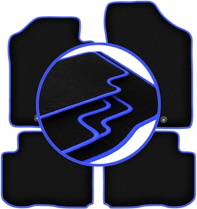 CARLUX-BLUE automatten voor: Kia Carens III minivan (2006-2010)
