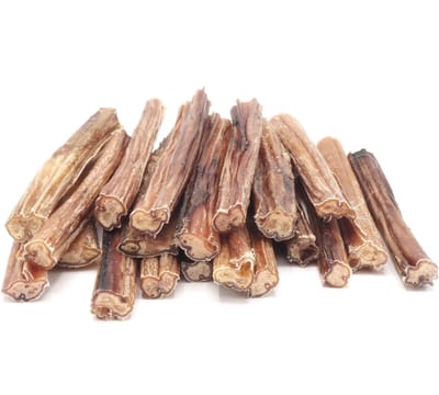 Barklicious - Bullepees - Hondensnacks - Kauwsnacks - Kleine en Middelgrote Honden - Gedroogd Vlees - Rund - 100% Natuurlijk - 20 stuks (Circa 500 gram)