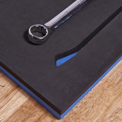 Datona® Foam inlay (52 x 52 cm) - 10 stuks - RVS