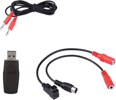 22-in-1 RC Simulator Kabel voor USB, Ondersteunt Online Upgrade met 4 Schakelaar voor Modusselectie, Geschikt voor G7 G6 G5