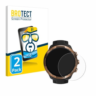 BROTECT - Screenprotector voor Suunto 9 Baro - Folie Beschermfolie transparant 2 Stuks
