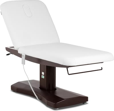 physa Schoonheidsbed - 1 motor - 300 W - 200 x 75 x 66 - 91 cm - 175 kg - bruin / wit 10040428