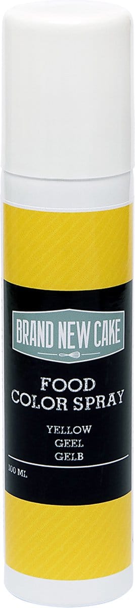 BrandNewCake Kleurspray Geel 100ml