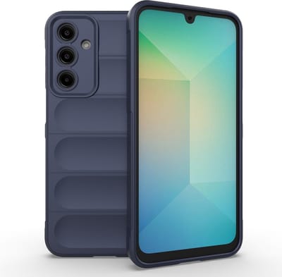Coverup Hoesje - Geschikt voor Samsung Galaxy A16 Hoesje - Coverup Hands-On Rugged Back Cover - Blauw